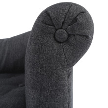 Charcoal Luxe Dog Sofa